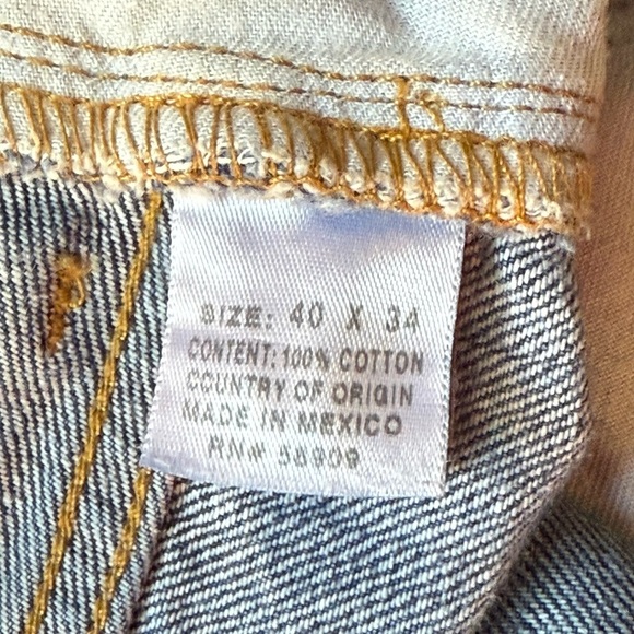 Daniel Cremieux Dark Blue Straight Men's Jeans. Size 40x34” - Picture 10 of 11